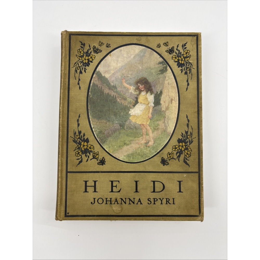 1919 HEIDI BY: JOHANNA SPYRI GIFT EDITION 3RD IMPRESSION J.B. LIPPINCOTT CO.